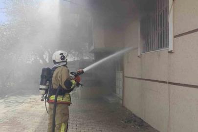Antakya’da ev yangını