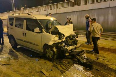 Antalya’da 11 araçlı zincirleme kaza: 1 yaralı