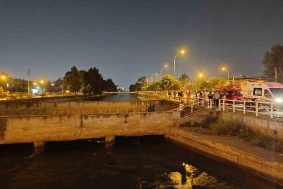 Arkadaşıyla otururken kanala düştü, akıntıya kapılıp kayboldu