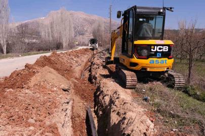 ASAT’tan Elmalı’da asfalt öncesi altyapı yatırımı