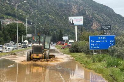 Aşırı yağışlar Söke’de hayatı olumsuz etkiliyor