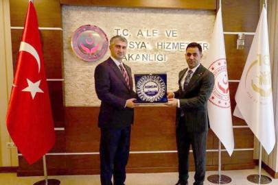 ASKON yönetiminden Bakan Yardımcısı Tarıkdaroğlu’na ziyaret