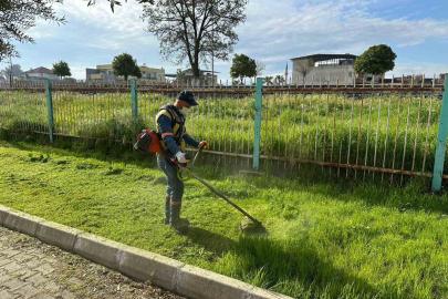 Aydın Büyükşehir’den Germencik ve İncirliova’da yeşil alan çalışması