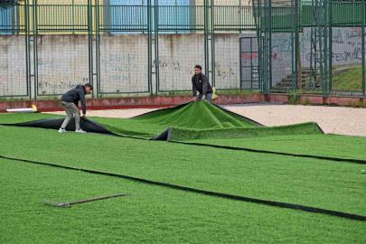 Bağlarbaşı spor tesisleri yenileniyor