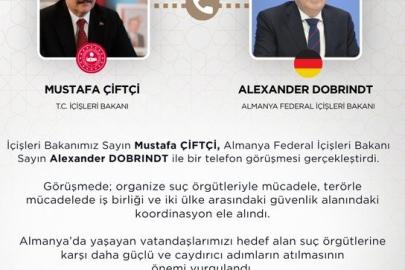 Bakan Çiftçi Alman mevkidaşı ile telefonda görüştü