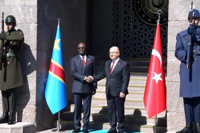 Bakan Güler, Kongo Demokratik Cumhuriyeti Cumhurbaşkanı Yardımcısı Muadiamvita ile görüştü