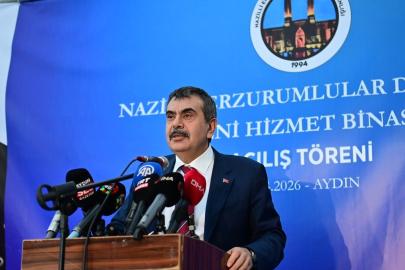 Bakan Tekin, Nazilli’de Erzurumlular Derneği’nin açılışına katıldı