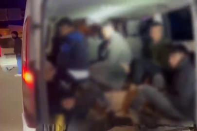 Balık istifi gibi kaçak göçmen taşıyan organizatöre 181 bin TL trafik cezası