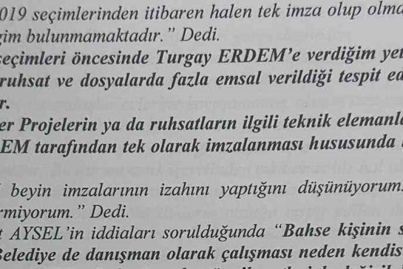 Başkan Bozbey ilk iş olarak yardımcısını sattı