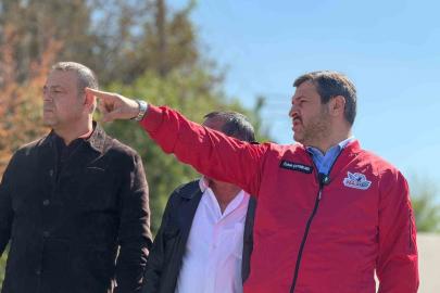 Başkan Çetinkaya’nın park gezisinde gördüğü manzara sonrası ilginç tepkisi