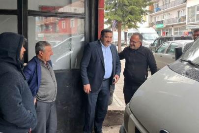 Başkan Kılıç, güne esnaf ziyaretiyle başladı