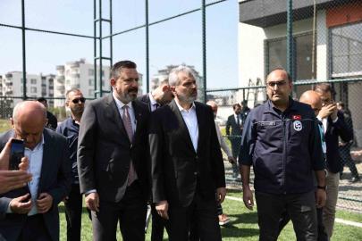 Başkan Öntürk Arsuz’daki yatırımları inceledi