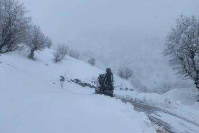 Batman’da kapalı olan ilçeler arası yol ulaşıma açıldı
