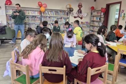 Bayburt’ta öğrenciler Kütüphaneler Haftası’nda kitapla buluştu