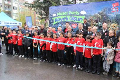 Belediye başkanının koltuğuna oturan çocuklar talimat vermişti: Masal Park hayalleri gerçek oldu