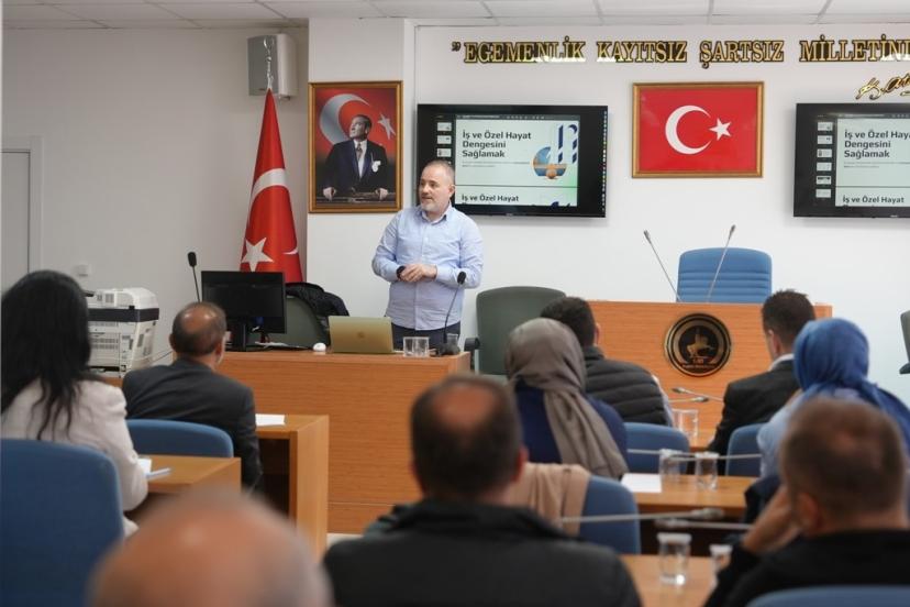 Belediye personeline ‘stres yönetimi’ eğitimi verildi