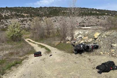 Bilecik’te motosiklet kazası, 1 yaralı