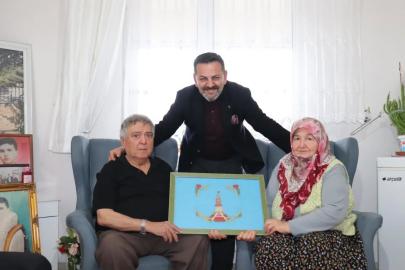 Bilecik’te şehit ailesi ile anlamlı buluşma