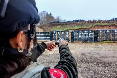 Bolu’da ormancılar atış poligonunda kıyasıya yarıştı