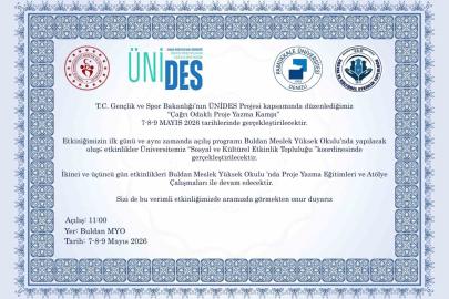 Buldan MYO ’Çağrı Odaklı Proje Yazma Kampı" projesine ev sahipliği yapacak