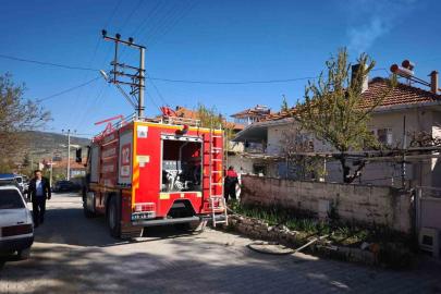 Burdur’da baca yangını söndürüldü