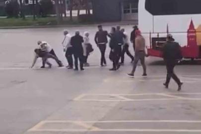 Bursa terminalinde yolcu ile şoför kavgası