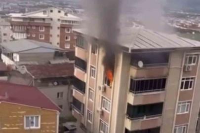 Bursa’da apartman dairesinde çıkan yangın, mahalleyi ayağa kaldırdı