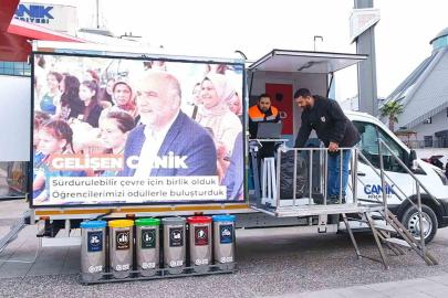 Canik’te atığı getirene nakit iade