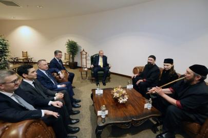 Cumhurbaşkanı Erdoğan, "Ay Yola" müzik grubunu kabul etti
