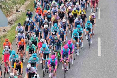 Cumhurbaşkanlığı Bisiklet Turu’nda Menteşe’de coşkulu karşılama