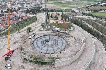 Çünür Tepesi’ne restoran ve sosyal tesis inşa ediliyor