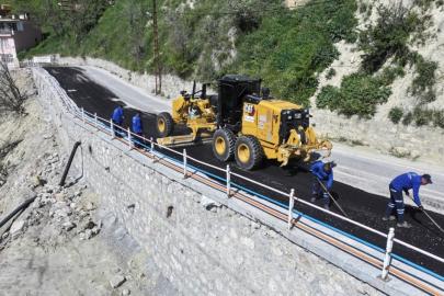 Denizli Büyükşehir’den Babadağ’da ulaşım yatırımı