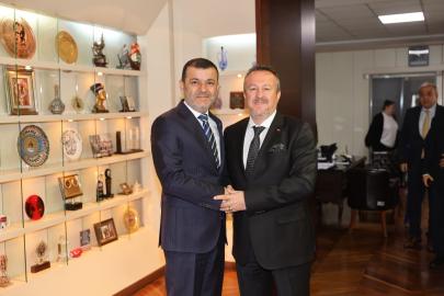 Denizli OSB yönetiminden Denizli Büyükşehir Belediyesi’ne ziyaret