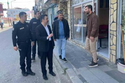 Dicle Kaymakamı Atış, esnaf ve vatandaşlarla bir araya geldi