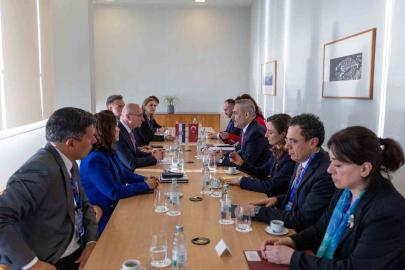 Dışişleri Bakanı Fidan, Hırvat mevkidaşı Grlic-Radman ile bir araya geldi