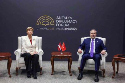 Dışişleri Bakanı Fidan, Letonyalı mevkidaşı Braze ile görüştü