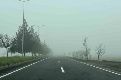 Diyarbakır güne sisle uyandı