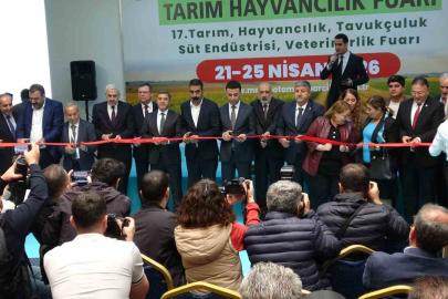 Diyarbakır’da "17. Tarım, Hayvancılık, Tavukçuluk, Süt Endüstrisi ve Veterinerlik Fuarı" açıldı