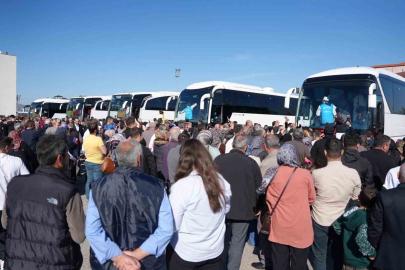 Düzce’de 191 hacı adayı dualarla uğurlandı