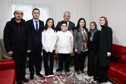 Düzce’de şehit ailesine anlamlı ziyaret