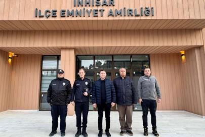 Emniyet Müdürü Çağlar yeni hizmet binası çalışmalarını inceledi