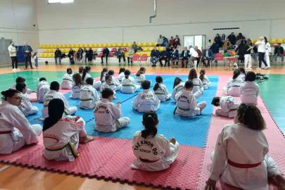 Erfelek’te kuşak sınavı heyecanı