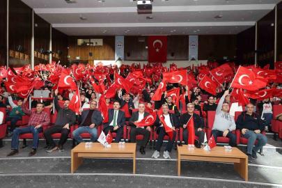 ERÜ’de milli maç heyecanı