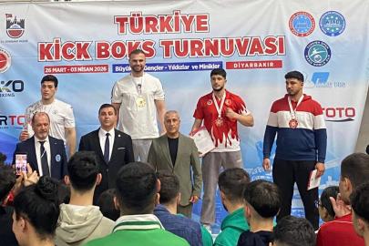 Erzincanlı sporcu Türkiye üçüncüsü oldu