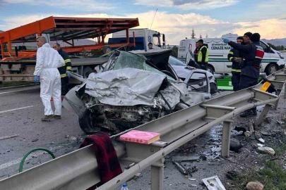 Eskişehir-Ankara yolunda feci kaza: 4 ölü, 2 yaralı