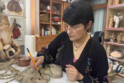 Evde sanat atölyesi