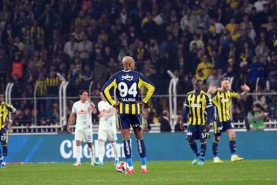 Fenerbahçe, evinde 5. kez puan kaybetti