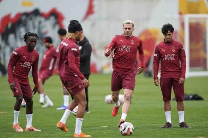Galatasaray, Samsunspor maçı hazırlıklarını sürdürdü