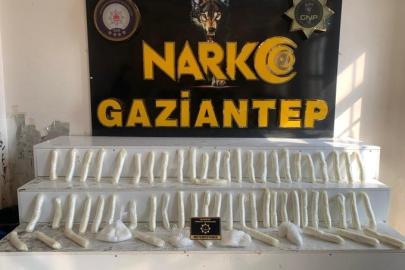 Gaziantep’te 10 kilo metamfetamin ele geçirildi: 1 şahıs tutuklandı