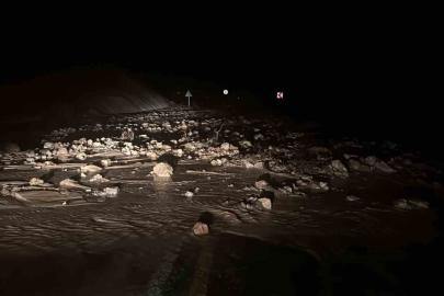 Gercüş’te heyelan: Mahsur kalan vatandaşlar kurtarıldı